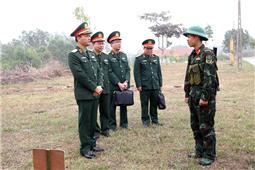 Quân khu kiểm tra công tác huấn luyện tại Sư đoàn 306